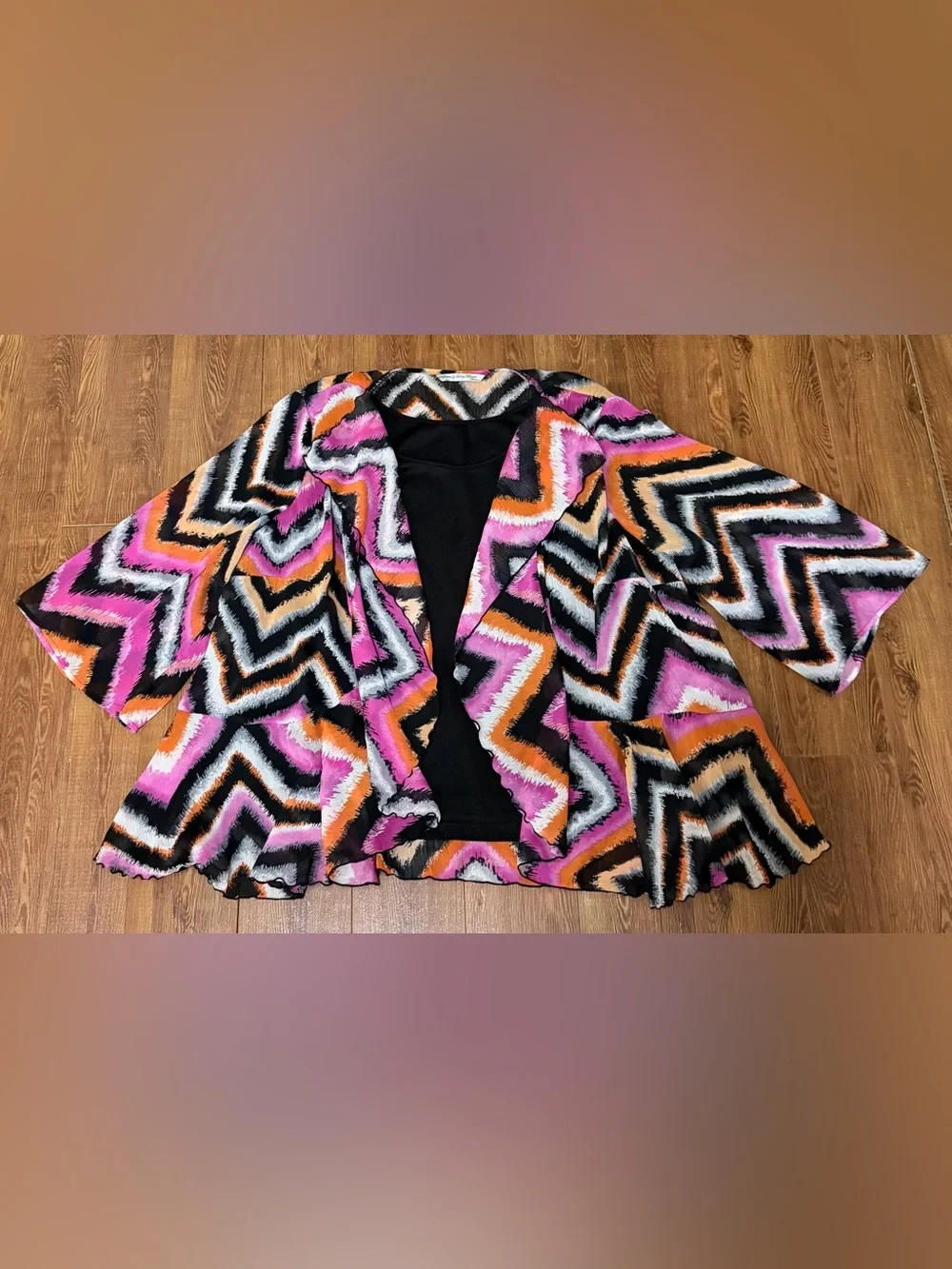 Women’s Top from Signature by Larry Levine Woman - Size 2X - Multicolor